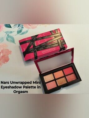 NARS Unwrapped Mini Travel Eyeshadow Palette In Orgasm